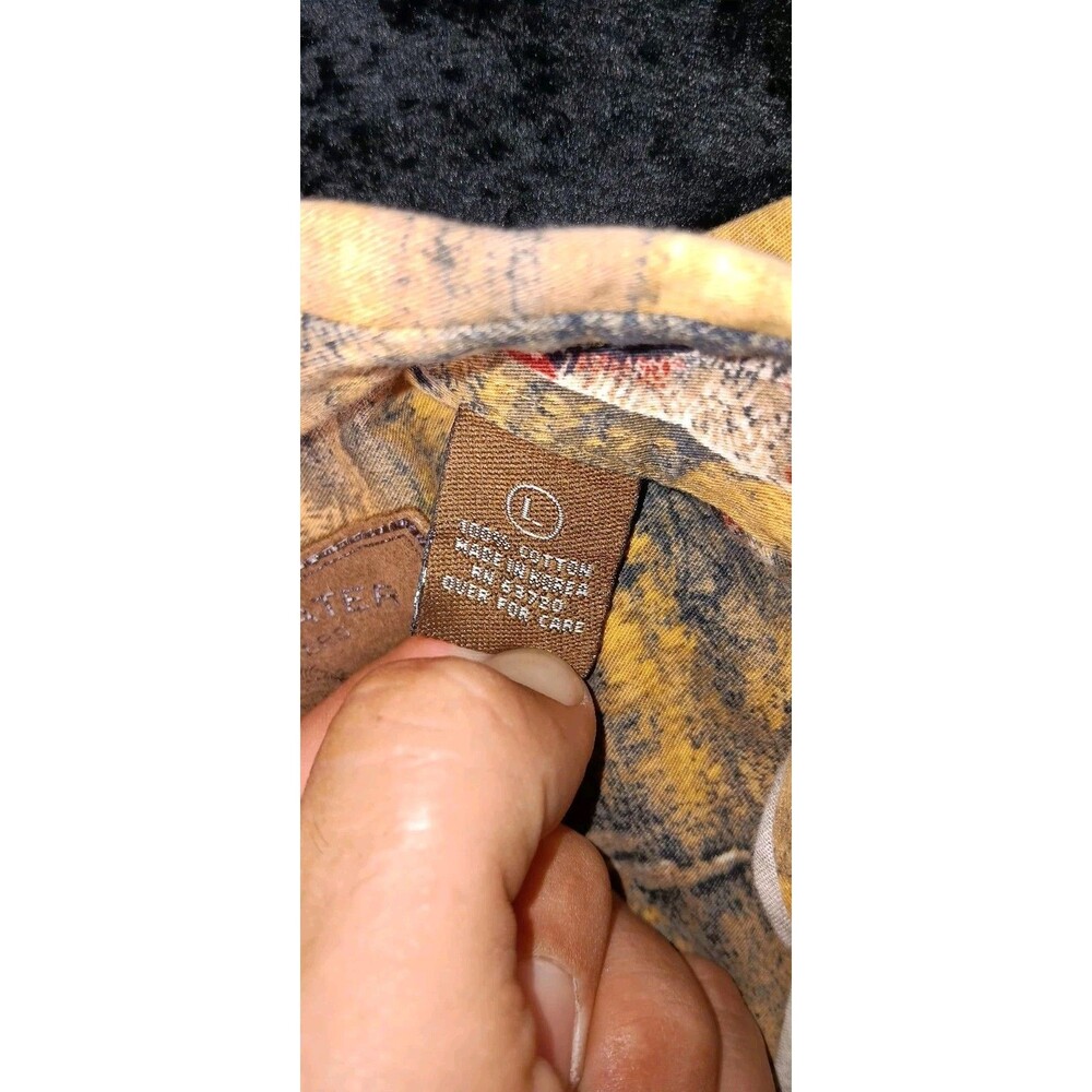 Clearwater Outfitters Long Sleeve Button Up Mens L Turkey Hunting Gorpcore AOP - Picture 3 of 14